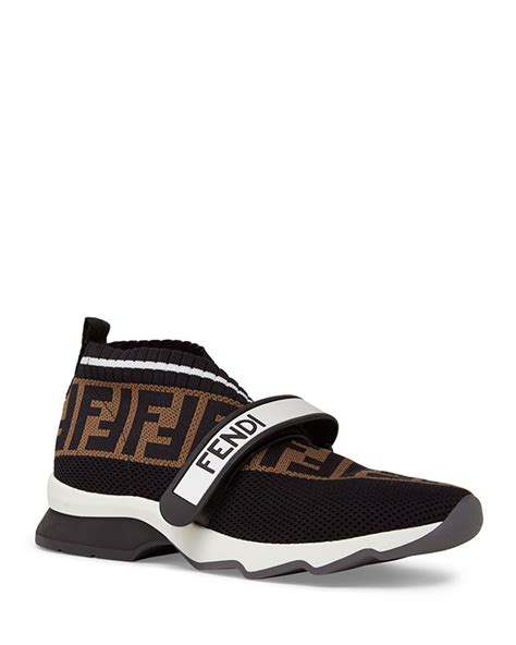 fendi rokoko|Fendi Rockoko Knit Sock Sneakers on SALE .